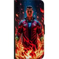 Miniatyrbillede 3 af 3: Huawei P smart 2021 Tegnebogsetui Ronaldo Inferno - fodboldhelt i flammer