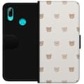 Pikkukuva 1 / 3: Huawei P smart 2019 Lompakkokotelo Teddy-tausta - söpöt teddykarhut pehmeällä taustalla