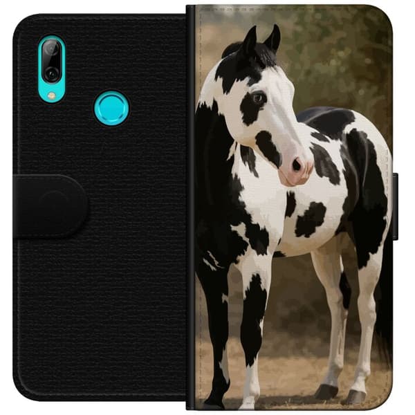 Huawei P smart 2019 Lompakkokotelo Kaunis Hevonen - elegantti hevonen kuva-aihe