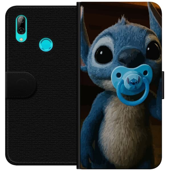 Huawei P smart 2019 Tegnebogsetui Stitch & Napp - babytema med sød karakter