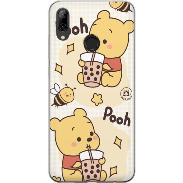 Huawei P smart 2019 Genomskinligt Skal Nalle Pooh Style – klassiskt björnmotiv i ny tolkning