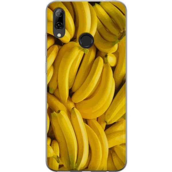 Huawei P smart 2019 Gjennomsiktig deksel Banana mønster
