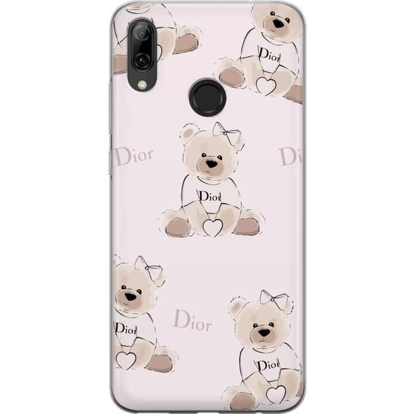 Huawei P smart 2019 Läpinäkyvä kuori Teddy Dior Vibes - ylellinen nalle muotityyliin
