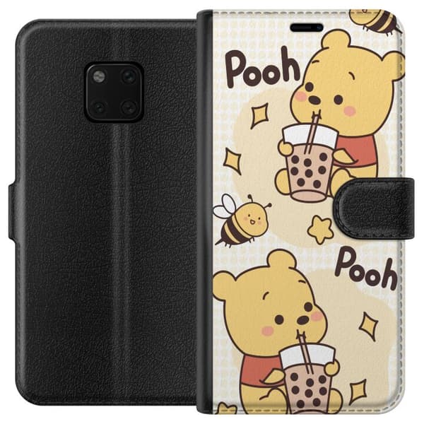 Huawei Mate 20 Pro Tegnebogsetui Nalle Pooh-stil - klassisk bjørnemotiv i en ny fortolkning