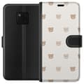 Miniatyrbillede 1 af 3: Huawei Mate 20 Pro Tegnebogsetui Teddybaggrund - søde teddybjørne mod en blød baggrund