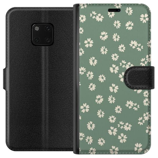 Huawei Mate 20 Pro Lompakkokotelo Kukkaisunelma - Värikäs Kukkakuvio