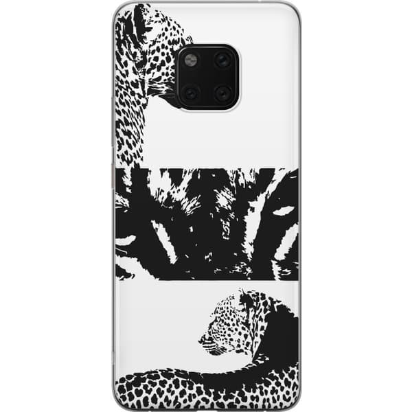 Huawei Mate 20 Pro Gennemsigtig cover Leopard Faces