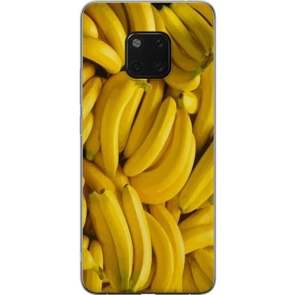 Huawei Mate 20 Pro Gjennomsiktig deksel Banana mønster