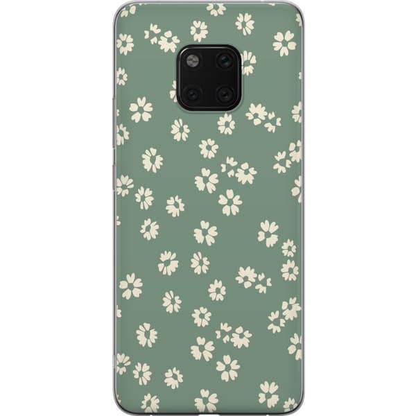 Huawei Mate 20 Pro Genomskinligt Skal Blomsterdröm – färgglatt blommönster