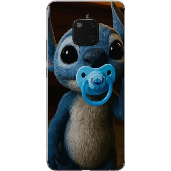 Huawei Mate 20 Pro Gjennomsiktig deksel Stitch & Napp - babytema med søt karakter