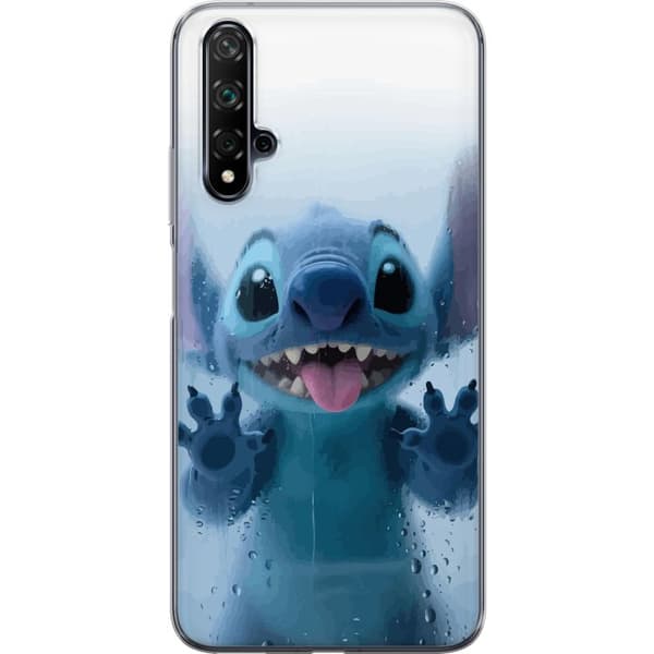 Huawei nova 5T Gennemsigtig cover Stitch ved et vindue i sød stil