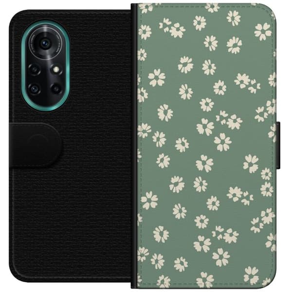 Huawei nova 8 Pro Lommeboketui Blomsterdrøm - Fargerikt Blomstermønster