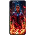 Miniatyrbillede 1 af 3: Huawei P10 Gennemsigtig cover Ronaldo Inferno - fodboldhelt i flammer