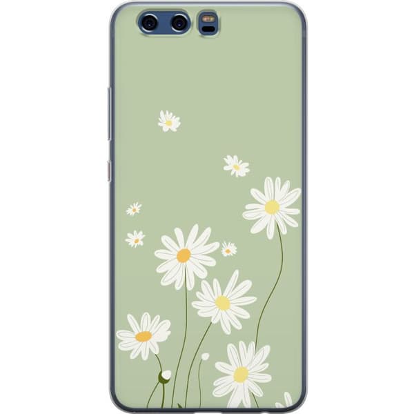 Huawei P10 Läpinäkyvä kuori Papukaijanpaparit - kukallinen kuviointi ruotsalaiseen kesätyyliin