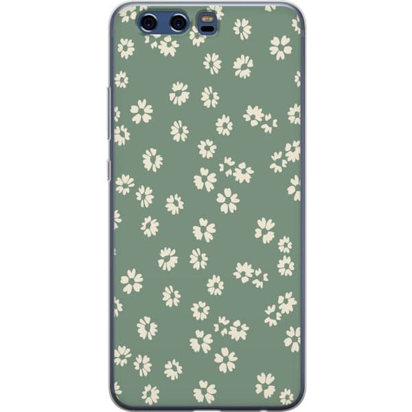 Huawei P10 Gennemsigtig cover Blomsterdrøm - Farverigt Blomstermønster
