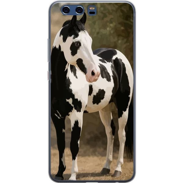 Huawei P10 Läpinäkyvä kuori Kaunis Hevonen - elegantti hevonen kuva-aihe
