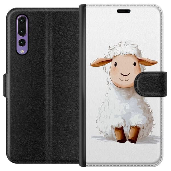 Huawei P20 Pro Plånboksfodral Sött Lamm – tecknad stil för barn & babyprodukter