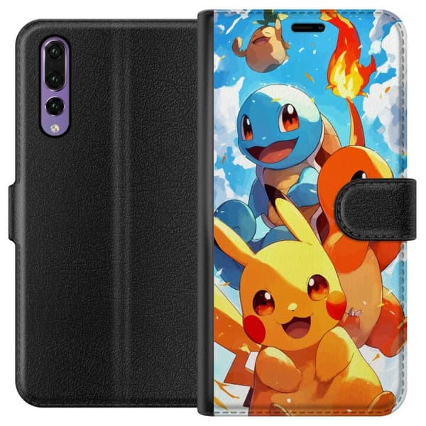 Huawei P20 Pro Lommeboketui Pocket Creatures - inspirert av Pokémon uten å nevne navnet
