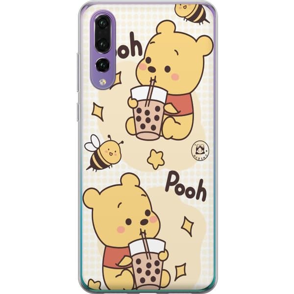 Huawei P20 Pro Läpinäkyvä kuori Nalle Pooh - klassinen karhumotiivi uudessa tulkinnassa