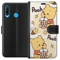 Miniatyrbilde 1 av 3: Huawei P30 lite Lommeboketui Nalle Pooh stil - klassisk bjørnemotiv i en ny tolkning