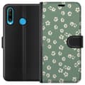 Miniatyrbillede 1 af 3: Huawei P30 lite Tegnebogsetui Blomsterdrøm - Farverigt Blomstermønster
