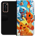 Miniatyrbild 1 av 3: Huawei P40 Plånboksfodral Pocket Creatures – inspirerat av Pokémon utan att nämna namnet