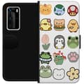 Miniatyrbild 1 av 3: Huawei P40 Pro Plånboksfodral Kawaii Friends – söta figurer i japansk stil