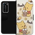 Miniatyrbild 1 av 3: Huawei P40 Pro Plånboksfodral Nalle Pooh Style – klassiskt björnmotiv i ny tolkning