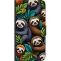 Miniatyrbild 3 av 3: Huawei P Smart Z Plånboksfodral Sengångarstil – avslappnat motiv med söt sengångare