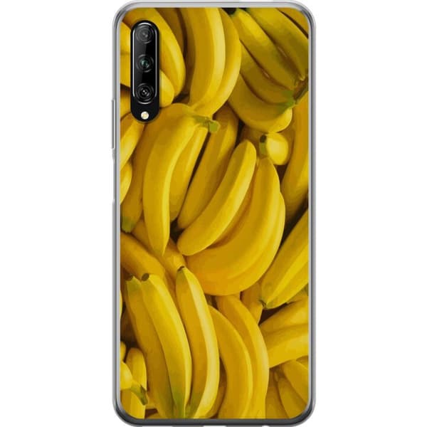 Huawei P smart Pro 2019 Läpinäkyvä kuori Banaani kuvio