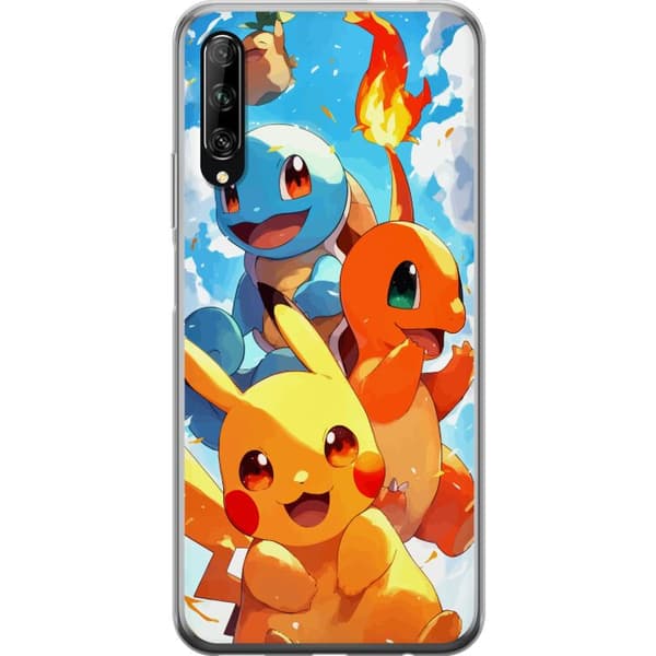 Huawei P smart Pro 2019 Gjennomsiktig deksel Pocket Creatures - inspirert av Pokémon uten å nevne navnet