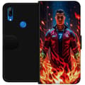 Miniatyrbild 1 av 3: Huawei P Smart Z Plånboksfodral Ronaldo Inferno – fotbollshjälte i eldflammor