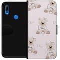 Miniatyrbild 1 av 3: Huawei P Smart Z Plånboksfodral Teddy Dior Vibes – lyxig nalle i fashionstil