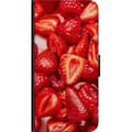 Miniatyrbild 3 av 3: Huawei P Smart Z Plånboksfodral Jordgubbsmönster – sött motiv med sommarkänsla