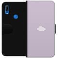 Miniatyrbilde 1 av 3: Huawei P Smart Z Lommeboketui Lilla Sky - minimalistisk sky på en lilla bakgrunn