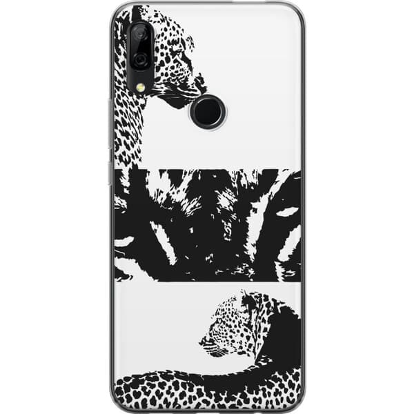 Huawei P Smart Z Gjennomsiktig deksel Leopard Faces