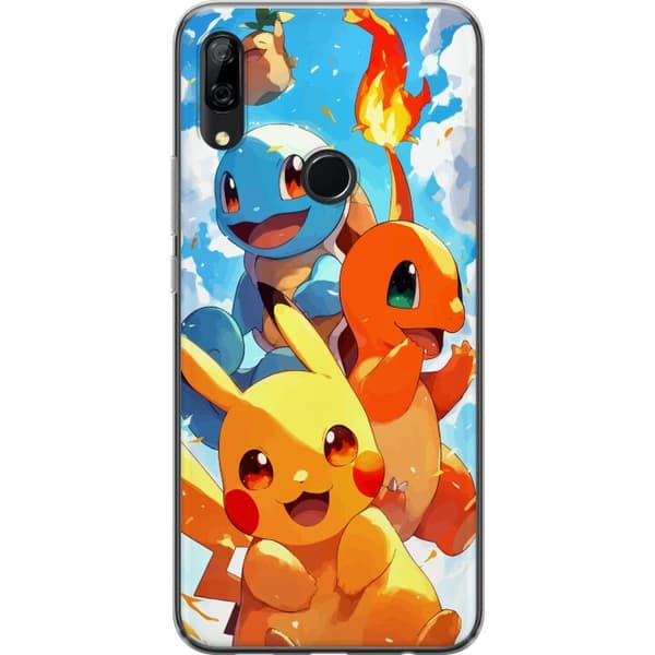Huawei P Smart Z Gjennomsiktig deksel Pocket Creatures - inspirert av Pokémon uten å nevne navnet