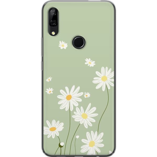 Huawei P Smart Z Gjennomsiktig deksel Prestekrager - blomstrete mønster i svensk sommerstil