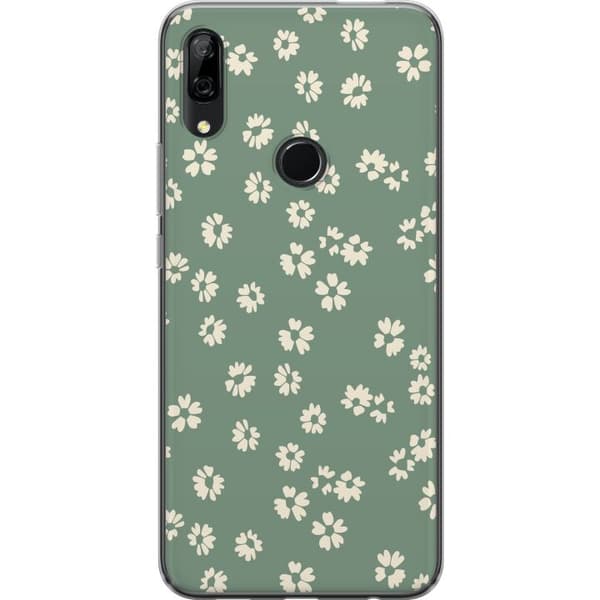 Huawei P Smart Z Genomskinligt Skal Blomsterdröm – färgglatt blommönster
