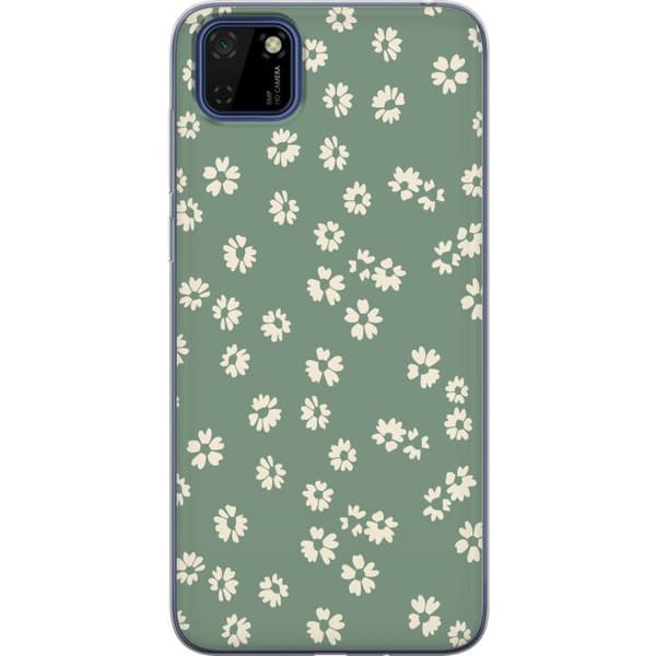 Huawei Y5p Gjennomsiktig deksel Blomsterdrøm - Fargerikt Blomstermønster