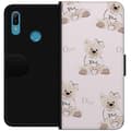 Pikkukuva 1 / 3: Huawei Y6 (2019) Lompakkokotelo Teddy Dior Vibes - ylellinen nalle muotityyliin
