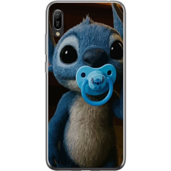 Huawei Y6 Pro (2019) Läpinäkyvä kuori Stitch & Napp - vauvateema söpöllä hahmolla