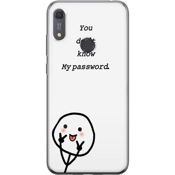 Huawei Y6s (2019) Gjennomsiktig deksel Du Kjenner Ikke Mitt Passord