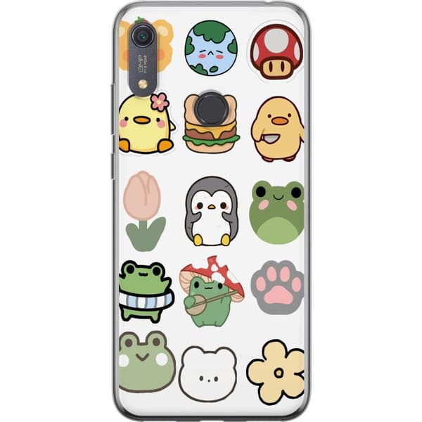 Huawei Y6s (2019) Läpinäkyvä kuori Kawaii Friends