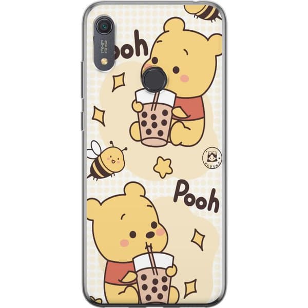 Huawei Y6s (2019) Läpinäkyvä kuori Nalle Pooh - klassinen karhumotiivi uudessa tulkinnassa
