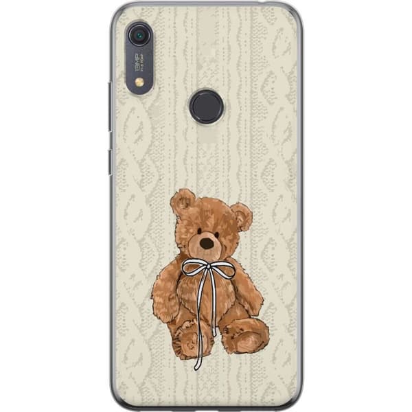 Huawei Y6s (2019) Gennemsigtig cover Lille Teddy – klassisk teddy i enkel design
