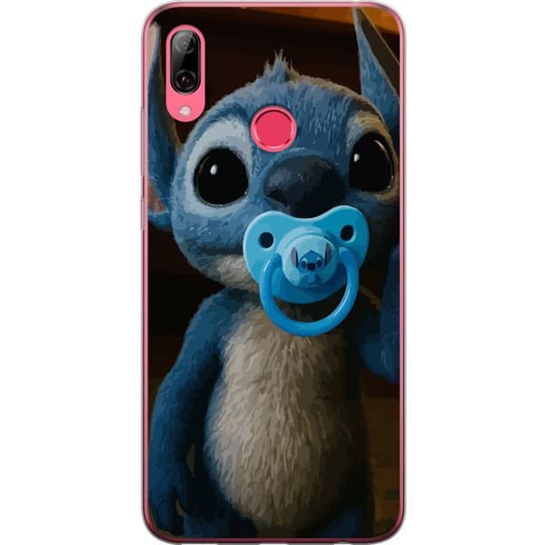 Huawei Y7 (2019) Läpinäkyvä kuori Stitch & Napp - vauvateema söpöllä hahmolla