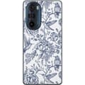 Pikkukuva 1 / 3: Motorola Edge 30 Pro Läpinäkyvä kuori Kukat & Linnut - Romanttinen Vintage-tyylinen Kuviointi