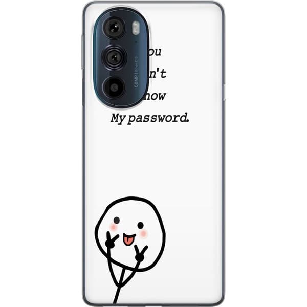 Motorola Edge 30 Pro Läpinäkyvä kuori Et Tunne Salasanaani