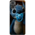 Miniatyrbild 1 av 3: Motorola Moto E22i Genomskinligt Skal Stitch & Napp – babytema med söt karaktär